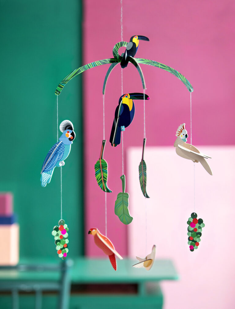 Exotic Birds Mobile